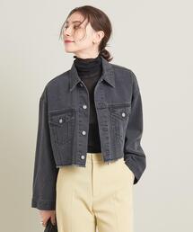 BEAUTY&YOUTH UNITED ARROWS | コットンデニム ブリーチ ショート ジャケット -ウォッシャブル-(デニムジャケット)