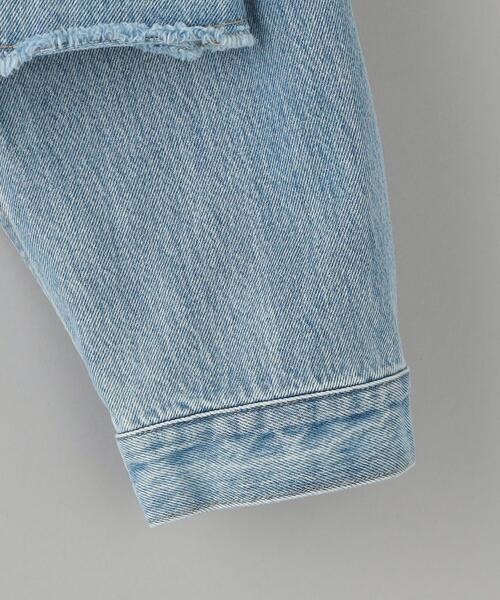 BEAUTY&YOUTH UNITED ARROWS（ビューティーアンドユースユナイテッドアローズ）の「コットンデニム ブリーチ ショート ジャケット -ウォッシャブル-（デニムジャケット・レディース・ブラック/コバルトブルー・FREE）」の8枚目の写真