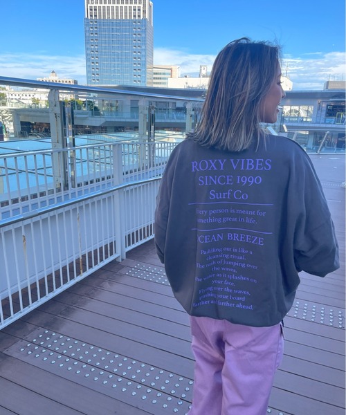 ROXY（ロキシー）の「【ZOZO限定アイテム】NEON PULLOVER/ロキシーバックプリントプルオーバーパーカー（スウェット・レディース・ホワイト/ブラック/グレー・FREE）」の17枚目の写真