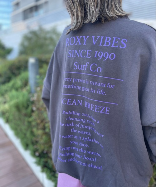 ROXY（ロキシー）の「【ZOZO限定アイテム】NEON PULLOVER/ロキシーバックプリントプルオーバーパーカー（スウェット・レディース・ホワイト/ブラック/グレー・FREE）」の21枚目の写真