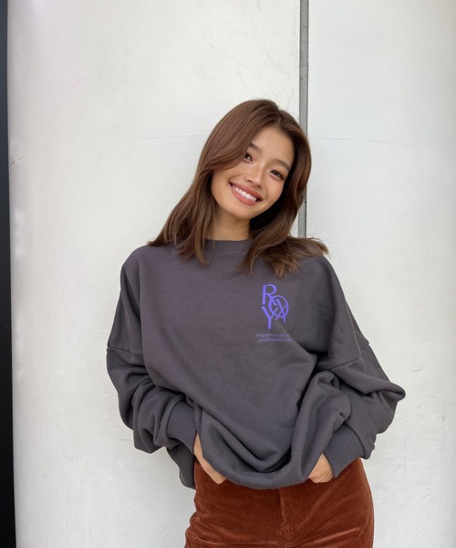 ROXY（ロキシー）の「【ZOZO限定アイテム】NEON PULLOVER/ロキシーバックプリントプルオーバーパーカー（スウェット・レディース・ホワイト/ブラック/グレー・FREE）」の15枚目の写真