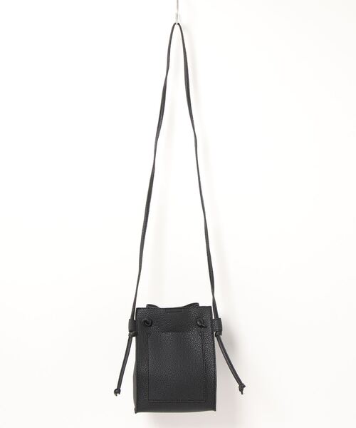 ehka sopo(エヘカソポ)の「ドロストショルダーバッグ(ショルダーバッグ・レディース・オレンジ/ピンク/ブラック・フリ-)」の4枚目の写真