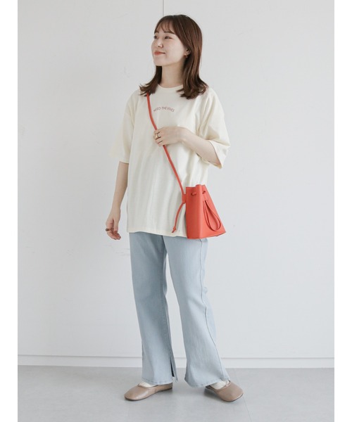 ehka sopo(エヘカソポ)の「ドロストショルダーバッグ(ショルダーバッグ・レディース・オレンジ/ピンク/ブラック・フリ-)」の12枚目の写真