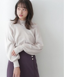 PROPORTION BODY DRESSING | レースドッキングニット/1212270505(ニット/セーター)