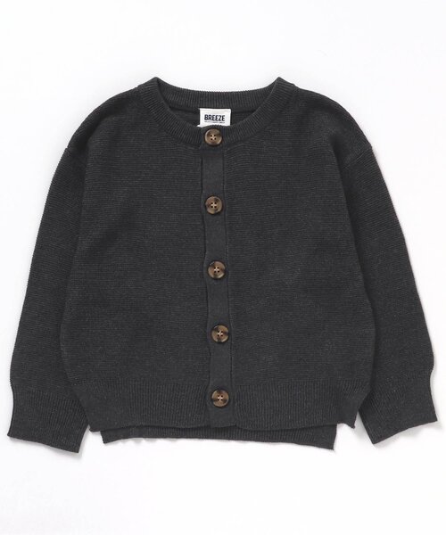 BREEZE（ブリーズ）の「カラバリカーディガン【フォーマル対応】（カーディガン/ボレロ・キッズ・レッド/イエロー/チャコール/エメラルド/キナリ・110/120/130/80/100/90/140）」の3枚目の写真