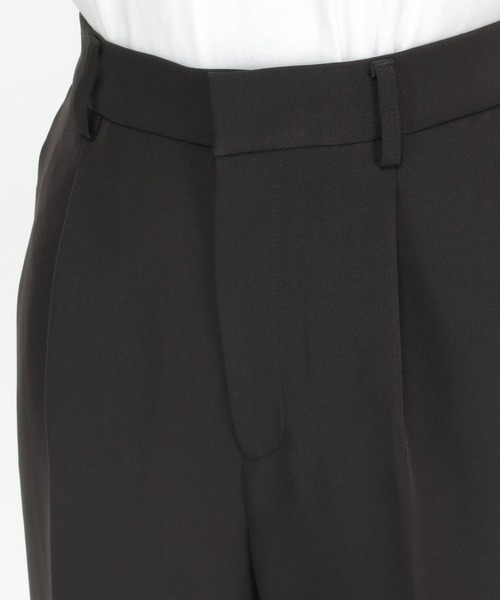 IKKA LOUNGE(イッカラウンジ)の「【BeasySmart】ウォッシャブルワイドパンツ(その他パンツ・レディース・ブラック/ブラウン・L/M)」の7枚目の写真