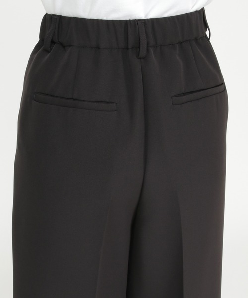 IKKA LOUNGE(イッカラウンジ)の「【BeasySmart】ウォッシャブルワイドパンツ(その他パンツ・レディース・ブラック/ブラウン・L/M)」の18枚目の写真