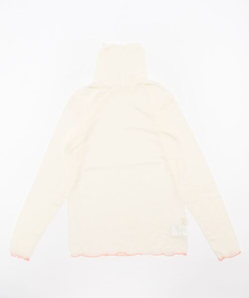 Q(キュー)の「マシュマロタートル(Tシャツ/カットソー・レディース・ブラック/アイボリー/オレンジ/ベージュ/ピンク・MEDIUM)」の12枚目の写真