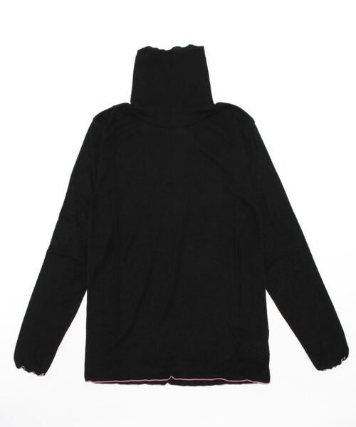 Q(キュー)の「マシュマロタートル(Tシャツ/カットソー・レディース・ブラック/アイボリー/オレンジ/ベージュ/ピンク・MEDIUM)」の13枚目の写真