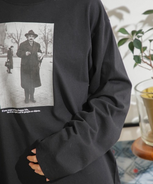 ROSE BUD(ローズバッド)の「フォトプリントロンTee(Tシャツ/カットソー・レディース・オレンジ/ホワイト/ブラック・FREE)」の16枚目の写真