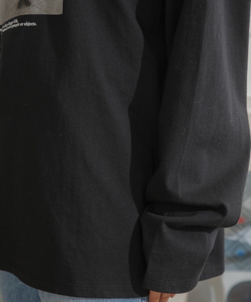 ROSE BUD(ローズバッド)の「フォトプリントロンTee(Tシャツ/カットソー・レディース・オレンジ/ホワイト/ブラック・FREE)」の17枚目の写真