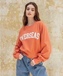 ALEXIA STAM | Cropped Crew Neck Sweatshirt /クロップドクルーネックスウェットシャツ(スウェット)