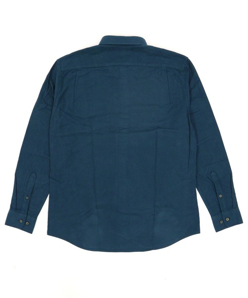 GIORDANO（ジョルダーノ）の「[ GIORDANO ]ヘビーオンスフランネルシャツ (ユニセックス)（シャツ/ブラウス・メンズ・カーキ/グリーン・MEDIUM/LARGE/X-LARGE）」の3枚目の写真