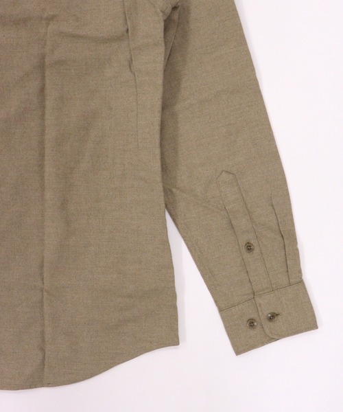 GIORDANO（ジョルダーノ）の「[ GIORDANO ]ヘビーオンスフランネルシャツ (ユニセックス)（シャツ/ブラウス・メンズ・カーキ/グリーン・MEDIUM/LARGE/X-LARGE）」の6枚目の写真