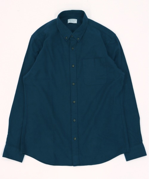 GIORDANO（ジョルダーノ）の「[ GIORDANO ]ヘビーオンスフランネルシャツ (ユニセックス)（シャツ/ブラウス・メンズ・カーキ/グリーン・MEDIUM/LARGE/X-LARGE）」の14枚目の写真