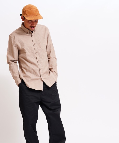 GIORDANO（ジョルダーノ）の「[ GIORDANO ]ヘビーオンスフランネルシャツ (ユニセックス)（シャツ/ブラウス・メンズ・カーキ/グリーン・MEDIUM/LARGE/X-LARGE）」の16枚目の写真