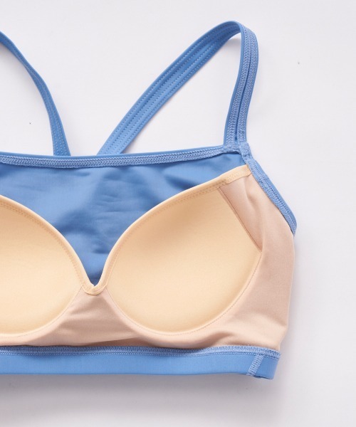 FILA（フィラ）の「【FILA:フィラ】レディース水陸両用ブラトップ（スポーツブラ・レディース・ライトブルー/ブラック/ネイビー/ライトピンク・SMALL/MEDIUM/LARGE/X-LARGE）」の16枚目の写真