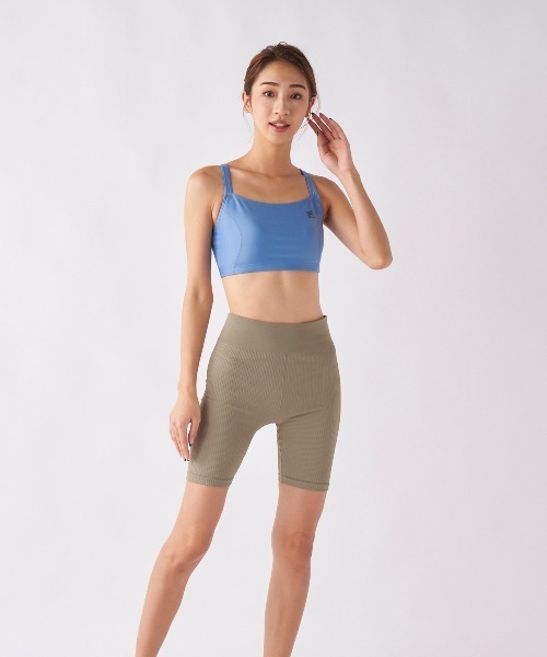 FILA（フィラ）の「【FILA:フィラ】レディース水陸両用ブラトップ（スポーツブラ・レディース・ライトブルー/ブラック/ネイビー/ライトピンク・SMALL/MEDIUM/LARGE/X-LARGE）」の9枚目の写真