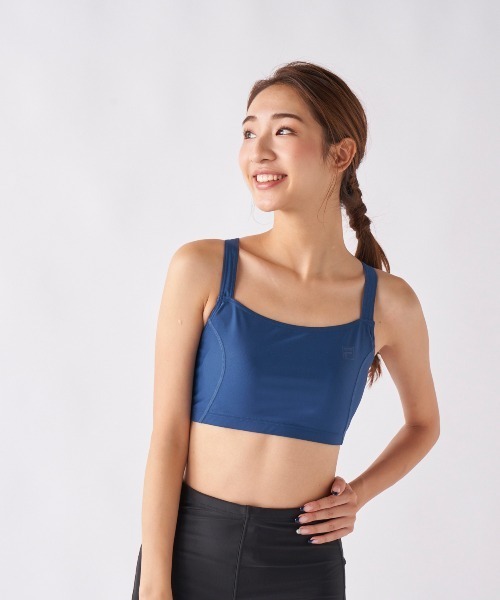 FILA（フィラ）の「【FILA:フィラ】レディース水陸両用ブラトップ（スポーツブラ・レディース・ライトブルー/ブラック/ネイビー/ライトピンク・SMALL/MEDIUM/LARGE/X-LARGE）」の20枚目の写真