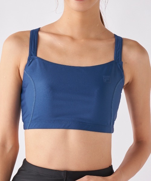 FILA（フィラ）の「【FILA:フィラ】レディース水陸両用ブラトップ（スポーツブラ・レディース・ライトブルー/ブラック/ネイビー/ライトピンク・SMALL/MEDIUM/LARGE/X-LARGE）」の21枚目の写真