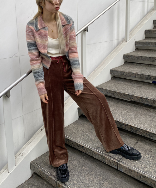 Oriens JOURNAL STANDARD（オリエンス ジャーナルスタンダード）の「Gradation Color Knit CD / グラデーションカラーニット（ニット/セーター・レディース・ピンク/ブルー・FREE）」の17枚目の写真