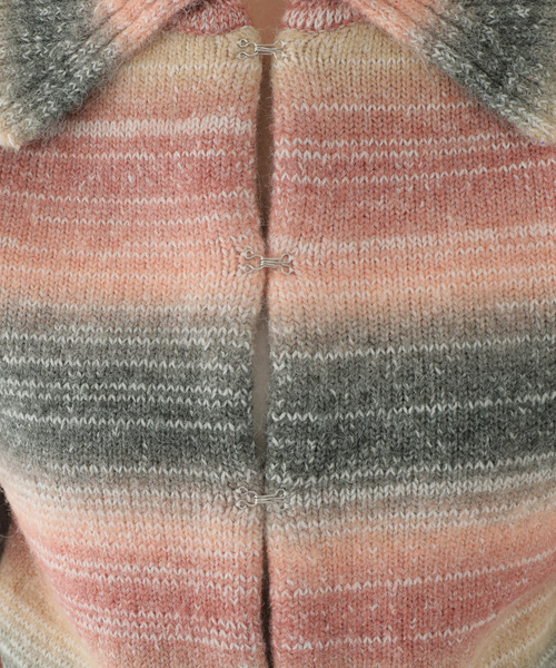 Oriens JOURNAL STANDARD（オリエンス ジャーナルスタンダード）の「Gradation Color Knit CD / グラデーションカラーニット（ニット/セーター・レディース・ピンク/ブルー・FREE）」の12枚目の写真