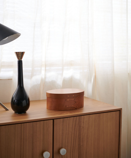 journal standard Furniture （ジャーナルスタンダードファニチャー）の「SHAKER OVAL BOX S シェーカーボックス（収納グッズ・レディース・ブラウン・FREE）」の11枚目の写真