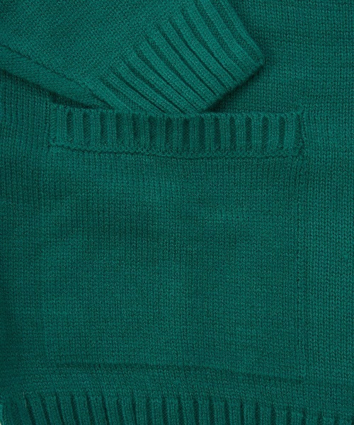 repipi armario（レピピ アルマリオ）の「【repipi armario / レピピアルマリオ】キッズルーズカラーカーディガン　ニット　セーター　Vネック（ニット/セーター・キッズ・グリーン/ネイビー/ピンク/オフホワイト・170/160/150/140）」の21枚目の写真