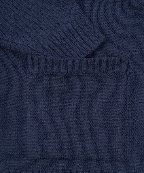 repipi armario（レピピ アルマリオ）の「【repipi armario / レピピアルマリオ】キッズルーズカラーカーディガン　ニット　セーター　Vネック（ニット/セーター・キッズ・グリーン/ネイビー/ピンク/オフホワイト・170/160/150/140）」の14枚目の写真