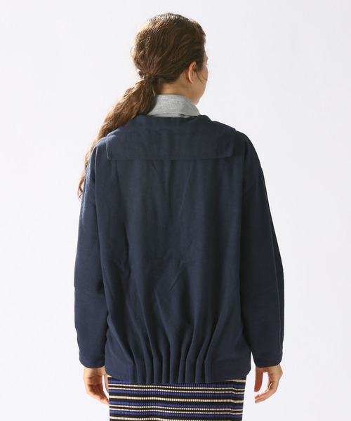 niko and...（ニコアンド）の「ウールコンセーラーブラウス（シャツ/ブラウス・レディース・ネイビー/グレー・FREE）」の17枚目の写真