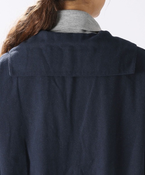 niko and...（ニコアンド）の「ウールコンセーラーブラウス（シャツ/ブラウス・レディース・ネイビー/グレー・FREE）」の7枚目の写真