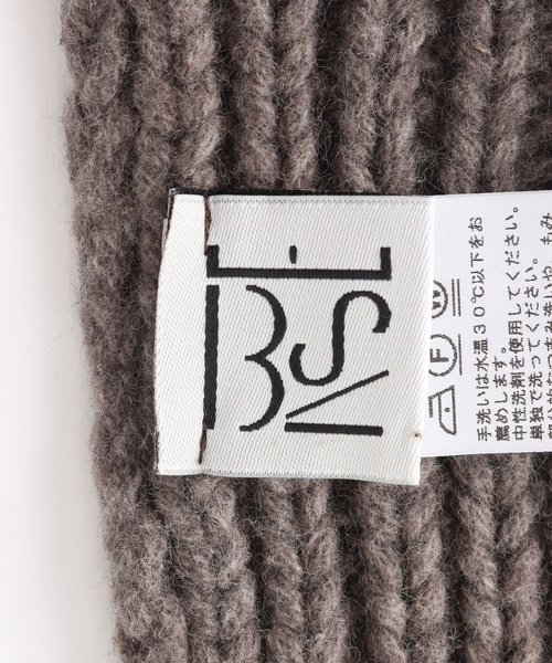 plage（プラージュ）の「【BASERANGE/ベースレンジ】スカーフ（マフラー・レディース・モカ・FREE）」の3枚目の写真