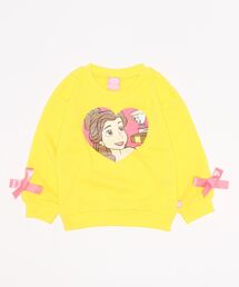Disney（ディズニー）の「ディズニートレーナー プリンセス袖リボン 7532K（スウェット）」
