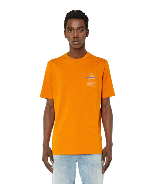 メンズ Tシャツ ヨーク パフプリント バックプリント Tシャツ カットソー Diesel ディーゼル のファッション通販 Zozotown