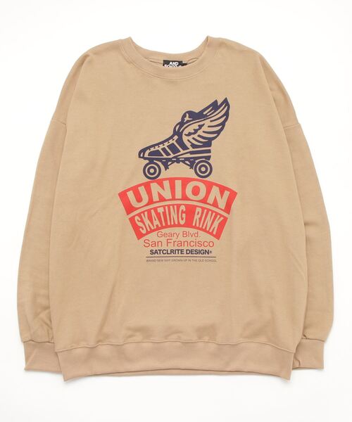 Satellite（サテライト）の「【SATELLITE(サテライト)】BUY2 SKATING RINK TRAINER 「綺麗なワイドシルエットでさまざまなシーンで活躍間違いなし！」（スウェット・メンズ・ブラック/ベージュ/チャコール/オレンジ/エメラルド・FREE）」の4枚目の写真
