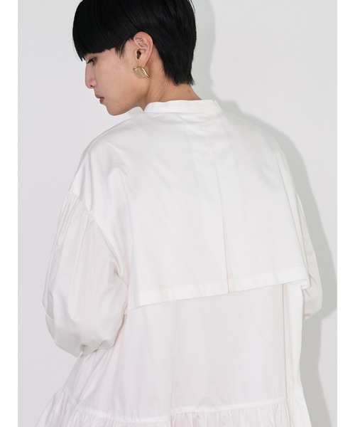 AMERICAN HOLIC（アメリカンホリック）の「ティアードボリュームチュニック（チュニック・レディース・オフホワイト/イエロー/ミント・M/L）」の7枚目の写真