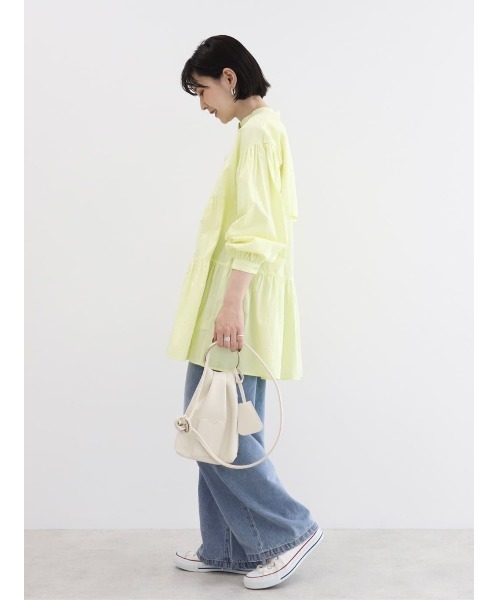 AMERICAN HOLIC（アメリカンホリック）の「ティアードボリュームチュニック（チュニック・レディース・オフホワイト/イエロー/ミント・M/L）」の17枚目の写真