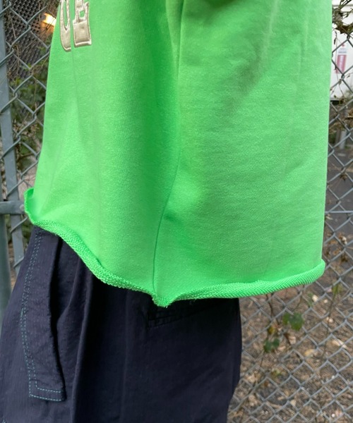 CIAOPANIC（チャオパニック）の「サテン刺繍ロゴスウェット（スウェット・レディース・グレー/オフホワイト/グリーン・FREE）」の10枚目の写真