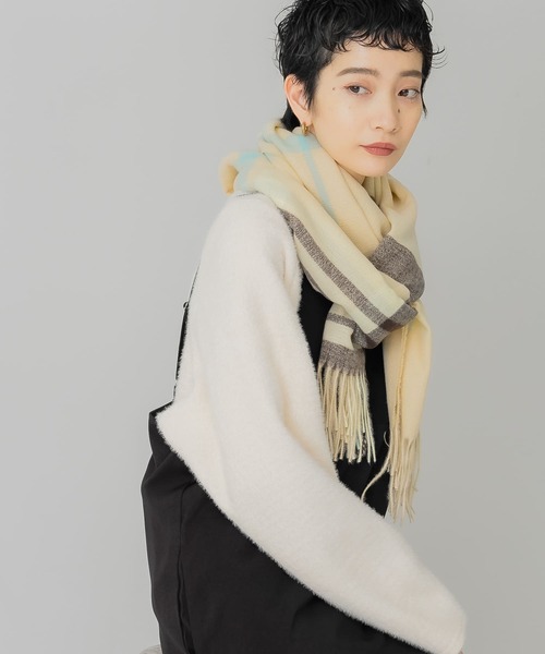 KBF（ケイビーエフ）の「フェザーBIGプルオーバー（Tシャツ/カットソー・レディース・ブラック/アイボリー/カーキ・ONE）」の2枚目の写真