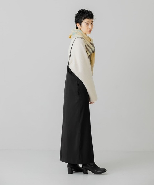 KBF（ケイビーエフ）の「フェザーBIGプルオーバー（Tシャツ/カットソー・レディース・ブラック/アイボリー/カーキ・ONE）」の10枚目の写真