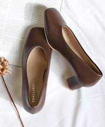 LibertyDoll（リバティードール）の「5cmチャンキーヒール スクエアトゥ美脚パンプス（パンプス）」