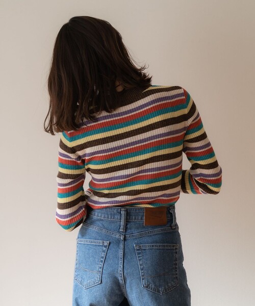 FREAK'S STORE（フリークスストア）の「SOMETHING × FREAK'S STORE/サムシング 別注LISA WIDE/別注リサワイドデニム(ハイウエストデニム)（デニムパンツ・レディース・サックスブルー/ネイビー・XS/S/M）」の16枚目の写真