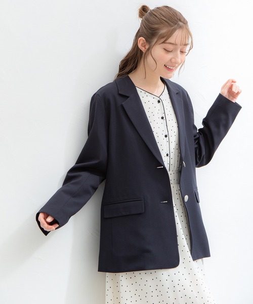 Honeys(ハニーズ)の「Vネックワンピース(ワンピース・レディース・ブラック系その他/サックスブルー系/ブルー系その他/ホワイト系その他・L/LL/M/S/3L)」の13枚目の写真