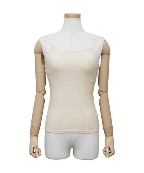 reca（レカ）の「カップ付きキャミソール（キャミソール・レディース・キナリ/ベージュ系/グリーン系/ブルー/ブラック・FREE）」の22枚目の写真