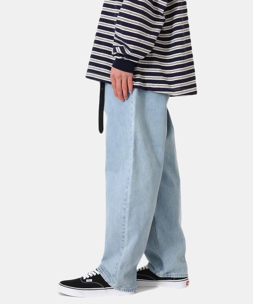 marka（マーカ）の「marka / マーカ：COCOON FIT JEANS AGED - organic cotton 12oz denim -：M23A-02PT11C[COR]（デニムパンツ・メンズ・ブルー系その他/オフホワイト・1/2）」の21枚目の写真