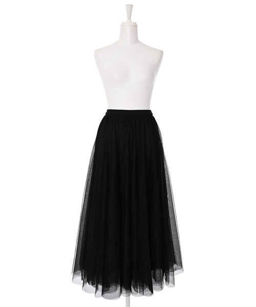 Narcissus（ナルシス）の「【Narcissus】ボリュームチュールスカート（スカート・レディース・ホワイト/ブラック・FREE）」の7枚目の写真