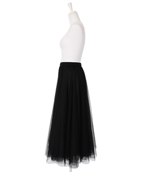 Narcissus（ナルシス）の「【Narcissus】ボリュームチュールスカート（スカート・レディース・ホワイト/ブラック・FREE）」の12枚目の写真