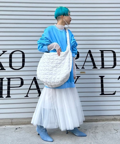 Narcissus（ナルシス）の「【Narcissus】ボリュームチュールスカート（スカート・レディース・ホワイト/ブラック・FREE）」の22枚目の写真