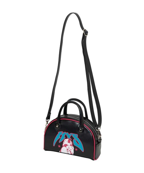 HYSTERIC GLAMOUR(ヒステリックグラマー)の「COSMIC SOUND ミニボストンバッグ(ボストンバッグ・レディース・ブラック/イエロー/オレンジ・FREE)」の8枚目の写真