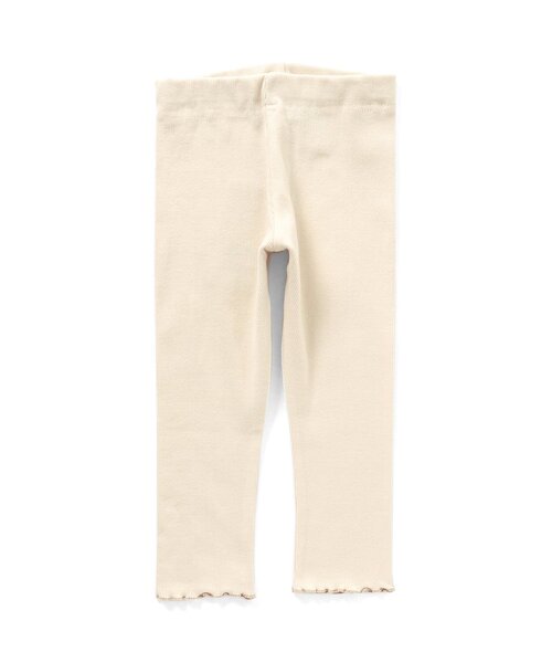 Ampersand(アンパサンド)の「9分レギンス(レギンス/スパッツ・キッズ・アイボリー/ブラウン/ピンク/チャコール・120/80/95/100/130/90/70/140/110)」の7枚目の写真